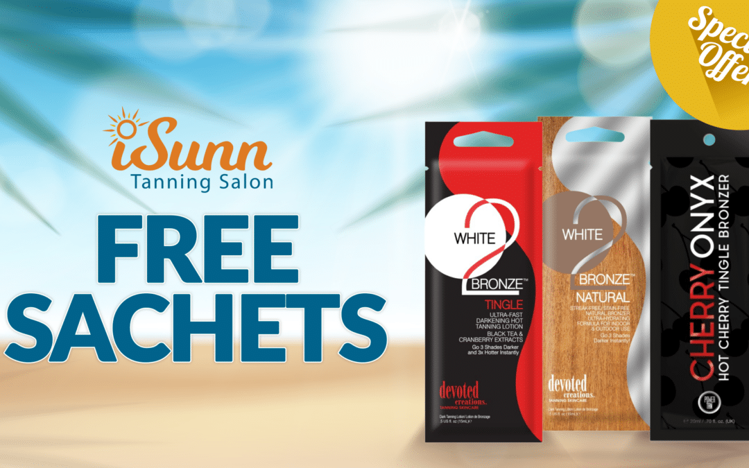 Free Sachets – a Great Opportunity to Try Our Range of Tanning Creams at iSunn