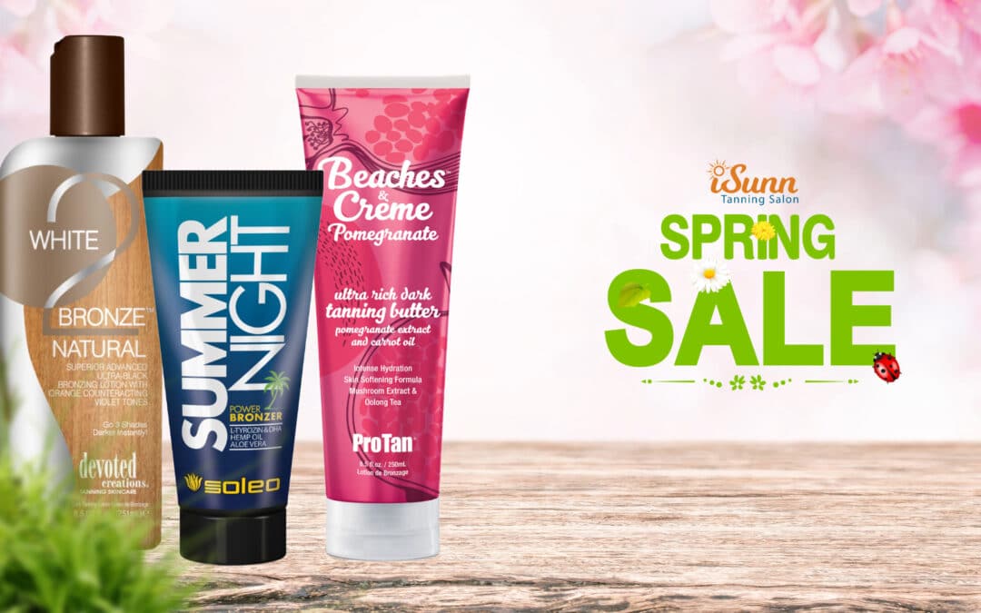 Spring into a Sun-Kissed Glow with iSunn’s Spring Sale!